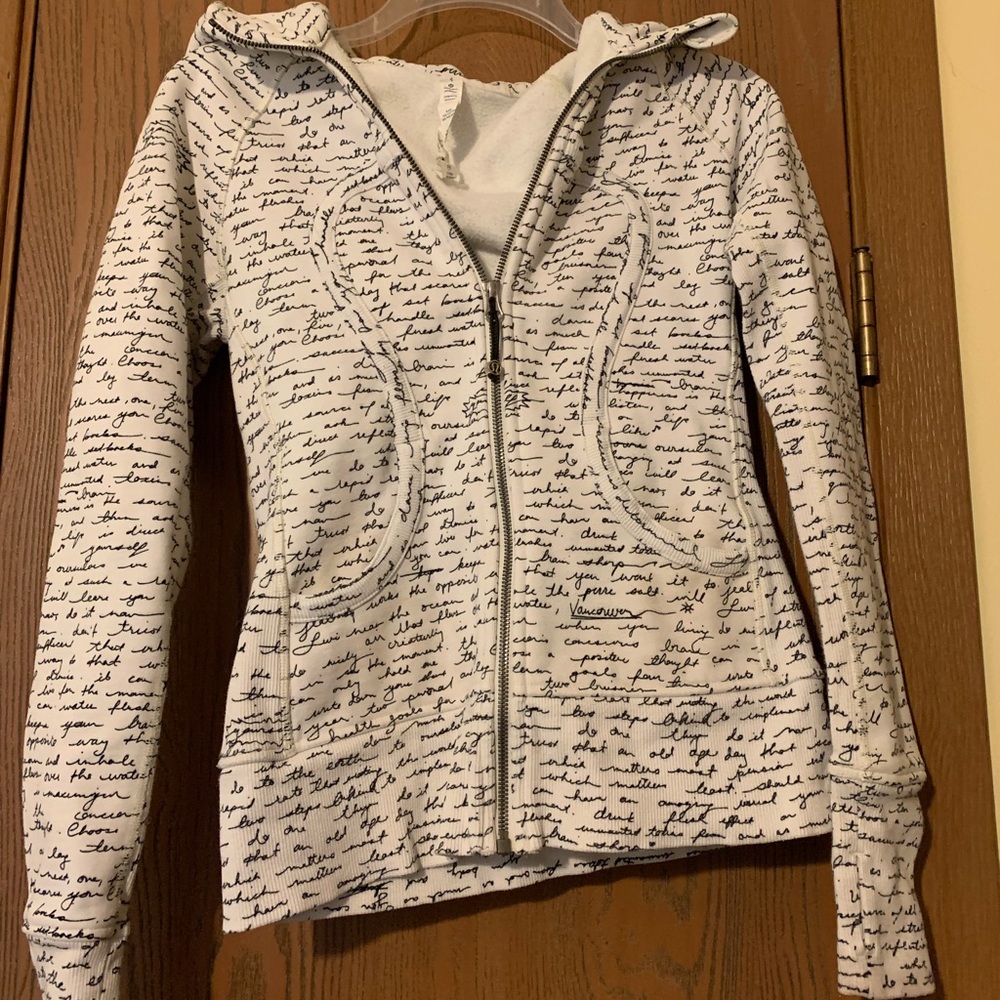 Rare lululemon manifesto scuba hoodie